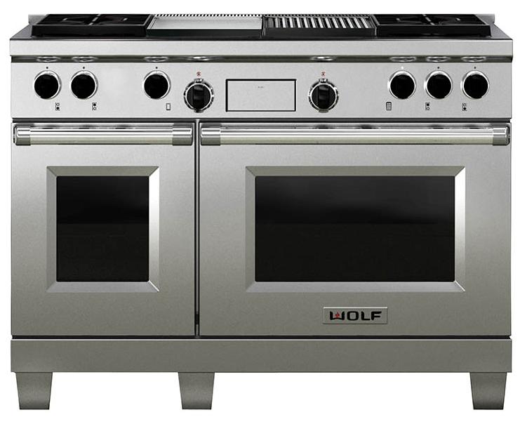 48 range with online double oven